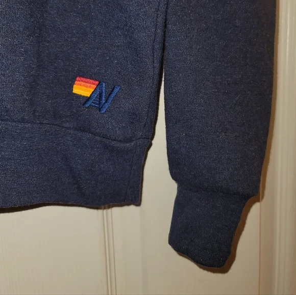 Aviator Nation 6 Stripe Sweatshirt XS - Picture 3 of 8